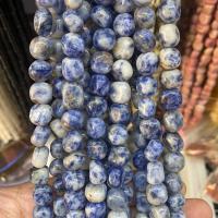 Natural Sodalite Beads, Nuggets, polished, DIY, blue, 8x10mm, Approx 40PCs/Strand, Sold By Strand