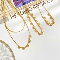 Zink Alloy Jewelry Sets, Daisy, guldfärg pläterade, mode smycken & olika stilar för val & för kvinna, nickel, bly och kadmium gratis, Säljs av PC