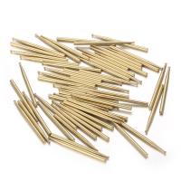 Brass Jewelry Finding, gold color plated, DIY, 50x3mm, Approx 1000PCs/Bag, Sold By Bag