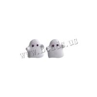 Zinc Alloy Stud Earring Ghost plated fashion jewelry & for woman nickel lead & cadmium free Length Approx 1.8 cm Approx 1.8 cm Sold By Pair