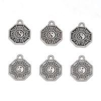 Tibetan Style Pendants, antique silver color plated, fashion jewelry & DIY, nickel, lead & cadmium free, 12.50x15mm, Sold By PC