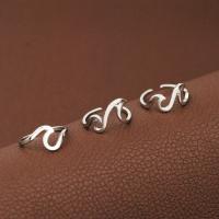 Stainless Steel Finger Ring 304 Stainless Steel plated fashion jewelry silver color Inner Approx 17.5mm Sold By PC