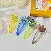 Alligator Hair Clip, Acrylic, for woman, more colors for choice, 85x33mm, Sold By PC