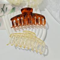 Hair Claw Clips, Acrylic, for woman, more colors for choice, 110x50mm, Sold By PC