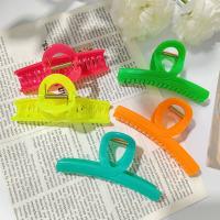 Hair Claw Clips, Acrylic, for woman, more colors for choice, 110mm, Sold By PC