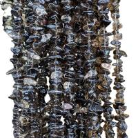 Grânulos de quartzo Smoky natural, quartzo esfumacado, Pepitas, polido, DIY, marrom, 5x8mm, vendido para Aprox 80 cm Strand