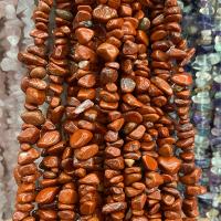 Natural Jasper Brecciated Beads, Red Jasper, Nuggets, polished, DIY, red, 5x8mm, Sold Per Approx 80 cm Strand