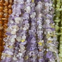 Grânulos de quartzo natural jóias, Ametrine, Pepitas, polido, DIY, cores misturadas, 5x8mm, vendido para Aprox 80 cm Strand