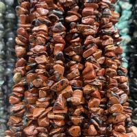 Perline Mogano dell' Ossidiana, ossidiana mogano, Pepite, lucido, DIY, colori misti, 5x8mm, Venduto per Appross. 80 cm filo