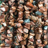 Mahogny obsidian pärlor, Nuggets, polerad, DIY, blandade färger, 5x8mm, Såld Per Ca 80 cm Strand