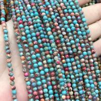 Koraliki z kameniem szlachetnym, Jaspis impresyjny, biżuteria moda & DIY, dostępnych więcej kolorów, sprzedawane na około 38 cm Strand