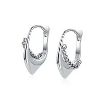 Messing Hendel weer Earring, plated, mode sieraden & voor vrouw, 15x21mm, Verkocht door pair