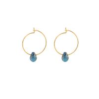 Zinc Alloy Drop Earrings with Crystal gold color plated fashion jewelry & for woman nickel lead & cadmium free Sold By Pair