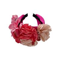 Hair Bands, Cloth, handmade, fashion jewelry & for woman, more colors for choice, 149x137x85mm, Sold By PC