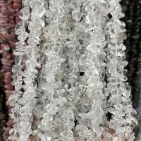 Perles de Quartz clair naturel, pepite, poli, DIY, transparent, 5x8mm, Vendu par Environ 80 cm brin