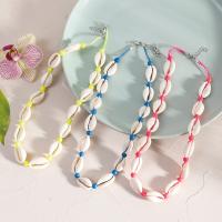 Shell Necklaces handmade Length Adjustable & fashion jewelry & for woman Length Approx 42-47 cm Sold By PC