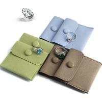 Resealable Plastic Zip Lock Bag, Microfiber PU, Double Layer & portable, more colors for choice, 70x70mm, Sold By PC
