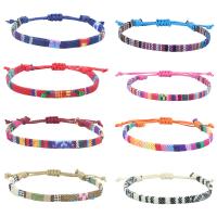 Fashion Bracelet & Bangle Jewelry, Cotton Thread, fashion jewelry & Unisex, more colors for choice, Sold Per Approx 5.9-11.81 Inch Strand