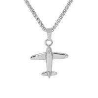 Stainless Steel Pendants 316L Stainless Steel Airplane polished DIY original color Sold By PC