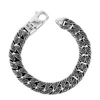 Stainless Steel Jewelry Bracelet 316L Stainless Steel polished punk style & for man 12.50mm Sold By PC