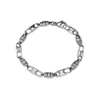 Stainless Steel Jewelry Bracelet, 316L Stainless Steel, Unisex, original color, 6.50mm, Length:Approx 21 cm, Sold By PC