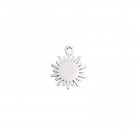 Stainless Steel Pendants 304 Stainless Steel Sun Vacuum Ion Plating fashion jewelry & DIY Sold By PC