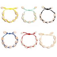 Shell Jewelry Bracelet, handmade, fashion jewelry & Unisex, more colors for choice, Length:Approx 23.6 cm, Sold By PC