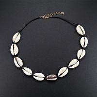 Shell Necklaces, handmade, fashion jewelry & Unisex, more colors for choice, Length:Approx 27.6 Inch, Sold By PC