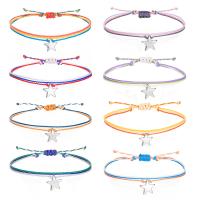 Fashion Create Wax Cord Bracelets, handmade, Bohemian style & adjustable & for woman, more colors for choice, Length:Approx 15-30 cm, Sold By PC