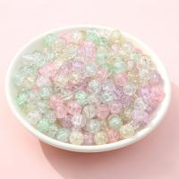 Acryl Schmuck Perlen, rund, DIY & verschiedene Größen vorhanden, gemischte Farben, 50PCs/Tasche, verkauft von Tasche