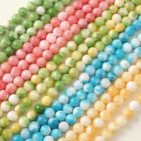 Fashion Glass Beads, Round, DIY & different size for choice, more colors for choice, 10PCs/Bag, Sold By Bag