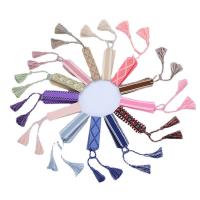 Fibre de polyester bracelet, avec coton, glandpompon, Broderie, bijoux de mode & pour femme, plus de couleurs à choisir, Longueur:Environ 13.2 pouce, Vendu par PC