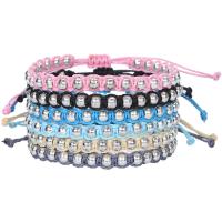 Mode créer Bracelets cordon de cire, corde de cire, avec Acier inoxydable 304, bijoux de mode & unisexe, plus de couleurs à choisir, Longueur:Environ 6.3-11.8 pouce, Vendu par PC
