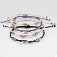 Seedbead bracelet, avec corde de cire, bijoux de mode & pour femme, plus de couleurs à choisir, Longueur Environ 5.5-11 pouce, Vendu par PC