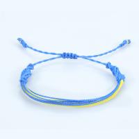 Fashion Create Wax Cord Bracelets, fashion jewelry & Unisex, more colors for choice, Length:Approx 5.9-11.8 Inch, Sold By PC