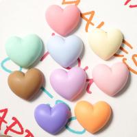 Mobile Phone DIY Decoration Resin Heart enamel Sold By PC