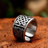 Titanium Steel Finger Ring polished vintage & for man original color US Ring Sold By PC