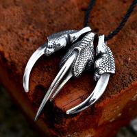 Stainless Steel Pendants 304 Stainless Steel Claw polished vintage & DIY original color Sold By PC