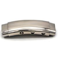 Stainless Steel Jewelry Clasp 304 Stainless Steel DIY original color 37mm Sold By Lot
