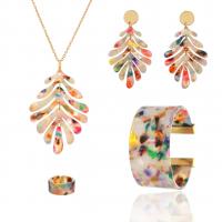Akryl smykker sæt, mode smykker & forskellige stilarter for valg & for kvinde, Solgt af PC