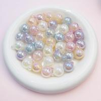 Acrylic Pendants, Round, DIY, more colors for choice, 16mm, 10PCs/Bag, Sold By Bag