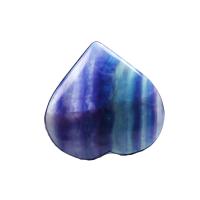 Fashion Decoration, Colorful Fluorite, Heart, different size for choice, Sold By PC