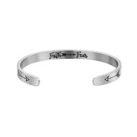 Titanium Steel Bracelet & Bangle fashion jewelry & Unisex original color 6mm Inner Approx 62mm Sold By PC