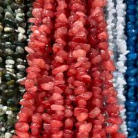 Gemstone Chips, Nuggets, DIY, more colors for choice, 5x8mm, Sold Per Approx 80 cm Strand