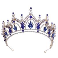 Bridal Tiaras, Tibetan Style, with Crystal, fashion jewelry & for woman & with rhinestone, more colors for choice, nickel, lead & cadmium free, Inner Diameter:Approx 165mm, Sold By PC