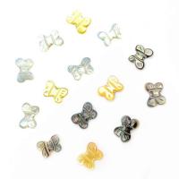 Natural Freshwater Shell Beads, Bowknot, DIY, more colors for choice, 10x14mm, Sold By PC