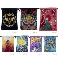 Jewelry Pouches Bags, Velveteen, dustproof & multifunctional & different designs for choice, more colors for choice, 130x180mm, Sold By PC