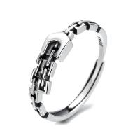 925 Sterling Silver Finger Rings Antique finish fashion jewelry & for woman nickel lead & cadmium free 5mm Sold By PC