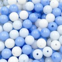 Jelly Style Akryl perler, Runde, du kan DIY, flere farver til valg, 16mm, 10pc'er/Bag, Solgt af Bag
