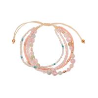 Seedbead bracelet, avec cordon de polyester & alliage de zinc, style folk & styles différents pour le choix & pour femme, Longueur Environ 6-11 pouce, Vendu par PC